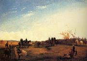 unknow artist Presentation of Charger Coquette to Colonel Mosby by the men of his Command,December 1864 Sweden oil painting reproduction